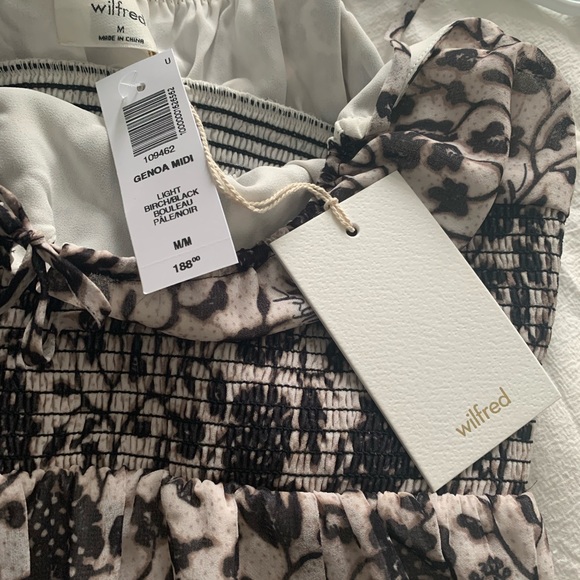 Wilfred Genoa midi dress light birch/black - Picture 1 of 5